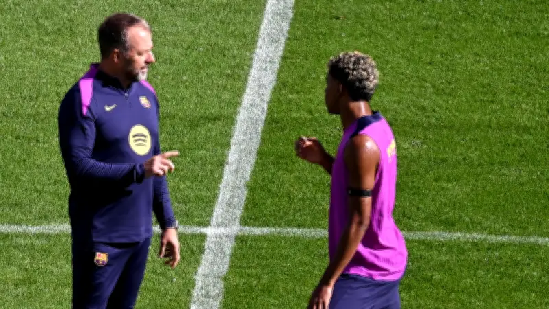 يامال يتحدى فليك ويشارك في ديربي كتالونيا رغم سياسة التناوب