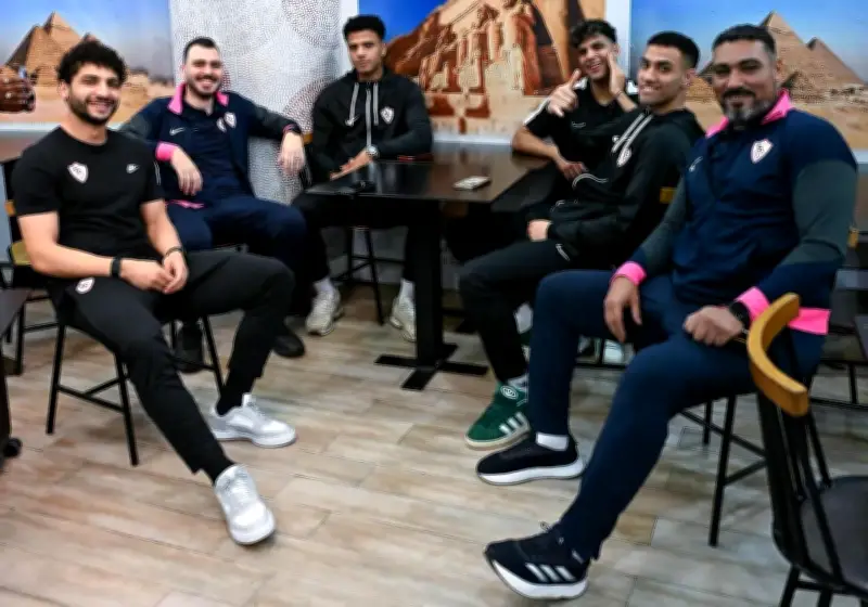 بعثة نادي الزمالك تعود إلى القاهرة بعد تحقيق فوز قوي على شباب بلوزداد الجزائري