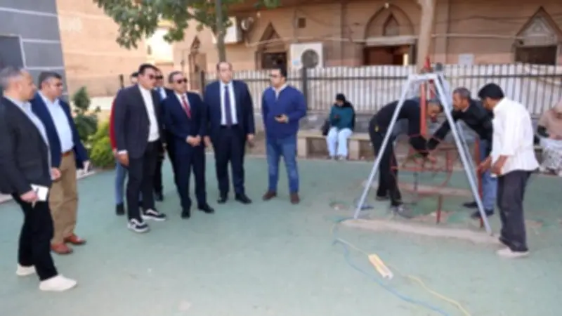 محافظ المنوفية يحيل مسئول الحدائق للتحقيق بسبب تدني النظافة في حديقة تحيا مصر