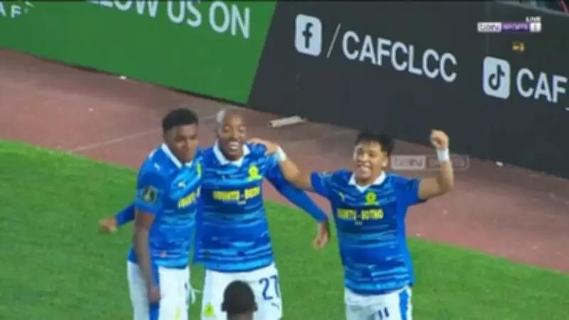 صن دوانز يتقدم على الترجي برأسية مونيز في نصف نهائي دوري أبطال أفريقيا