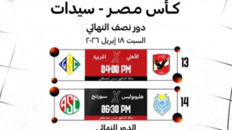 اتحاد السلة يعلن مواعيد نهائي كأس مصر للسيدات بمشاركة الأهلي والجزيرة وهليوبوليس وسبورتنج