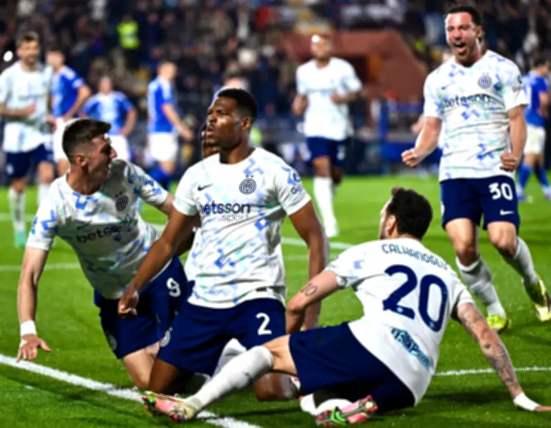 انتر ميلان يخطف انتصاراً درامياً من كومو في مباراة مجنونة بالدوري الإيطالي