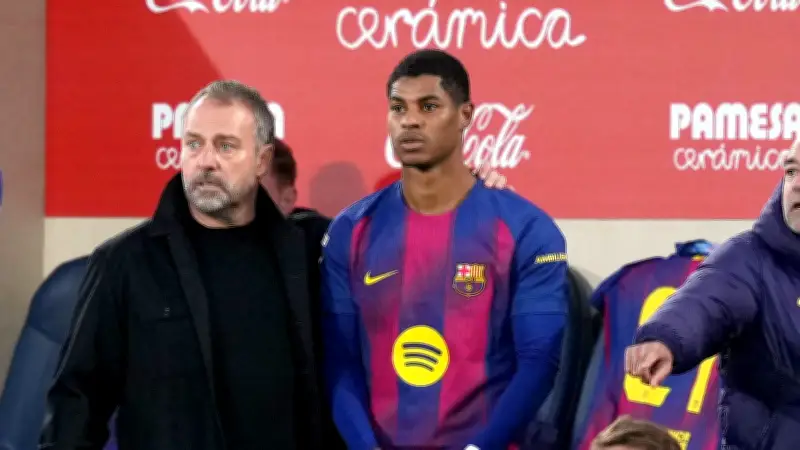 حيرة فليك تتصاعد: راشفورد بين برود اللحظات الحاسمة وعبقرية التهديف أمام أتلتيكو