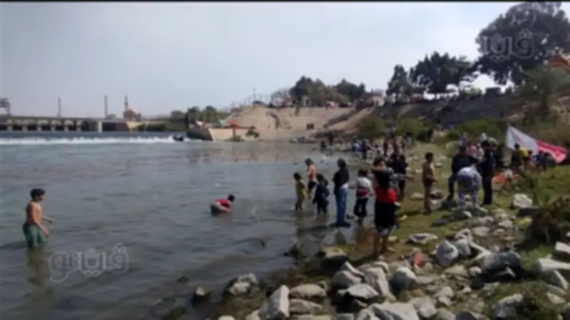 قناطر دهتورة بزفتى تستقبل آلاف الزائرين في احتفالات شم النسيم وسط طبيعة خلابة