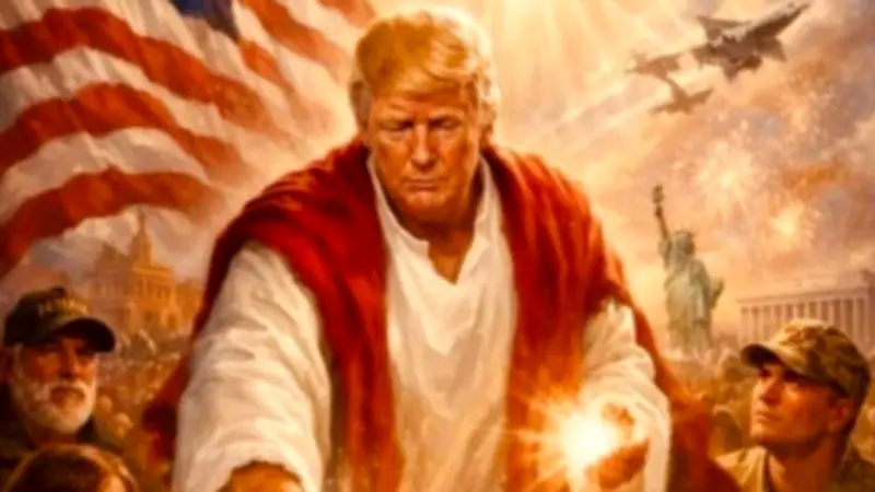 ترامب يحذف صورة تجسده في هيئة المسيح من منصته بعد جدل واسع