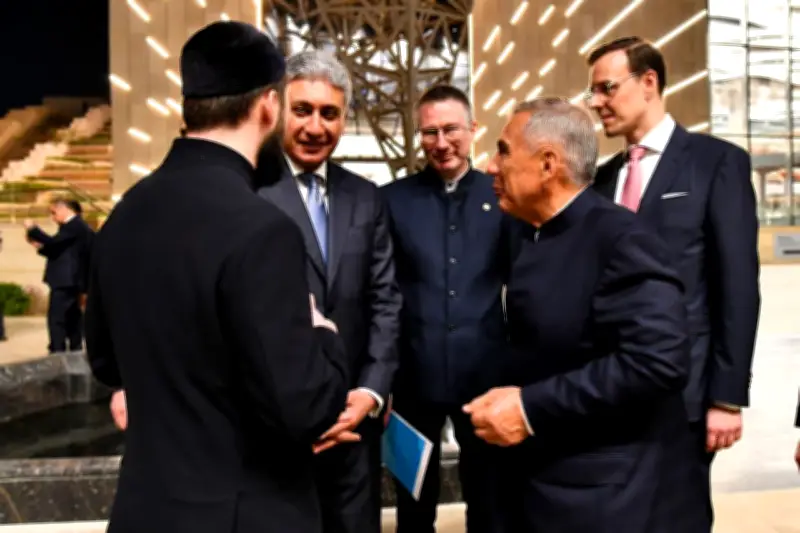 رئيس جمهورية تتارستان يزور المتحف الكبير: صرح عالمي يجمع الأصالة والحداثة