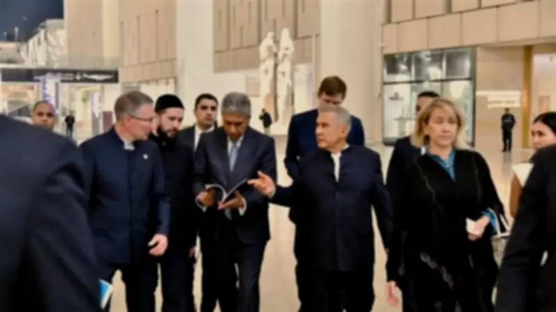 رئيس جمهورية تتارستان يشيد بتجربة المتحف المصري الكبير خلال زيارة رسمية