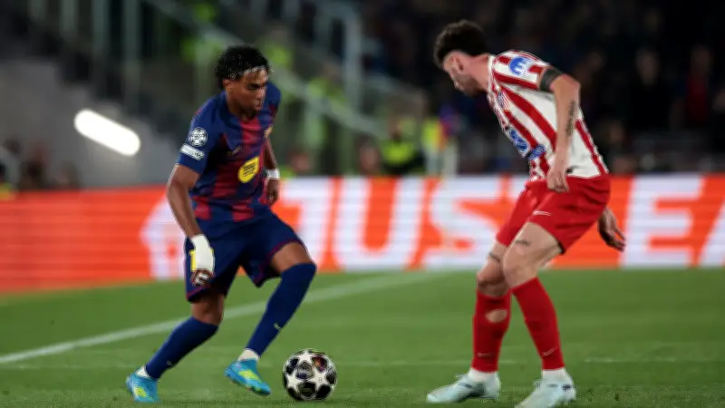 خطر الإيقاف يهدد يامال ونجوم برشلونة قبل مواجهة أتلتيكو في دوري الأبطال