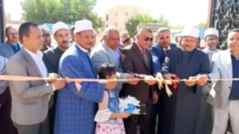 رئيس مركز الداخلة يفتتح تطوير معهد فتيات موط الأزهري في الوادي الجديد