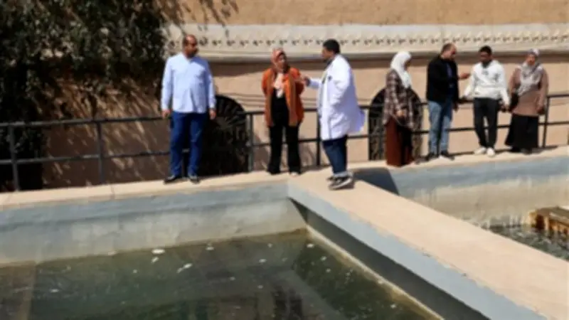 مياه القليوبية تتابع عمليات إحلال وتجديد محطة مياه كوم أشفين لضمان استمرارية الخدمة