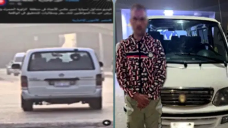 القبض على سائق ميكروباص بالسير عكس الاتجاه في الزاوية الحمراء بالقاهرة