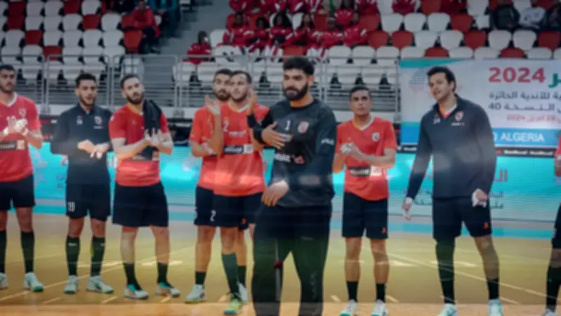 إصابة عبد الرحمن حميد حارس الأهلي في مواجهة سبورتنج بكأس مصر لليد تثير القلق