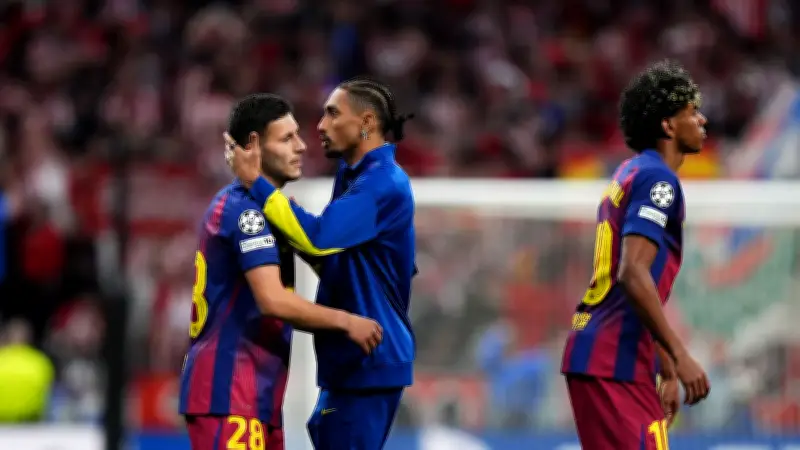 رافينيا يواجه عقوبتين بعد اتهامات بالسرقة وإشارات مستفزة في أتلتيكو ضد برشلونة