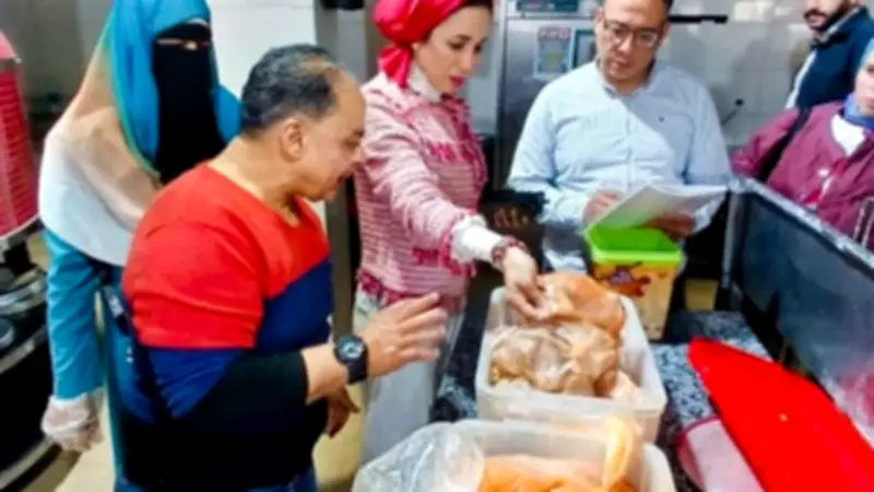 ضبط نصف طن لحوم ودواجن فاسدة في حملة رقابية مكثفة بمحافظة الغربية