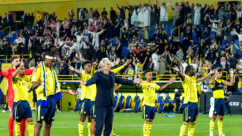 رقصة النصر.. جورج جيسوس يخطف الأضواء برقصته الاحتفالية مع جماهير النصر