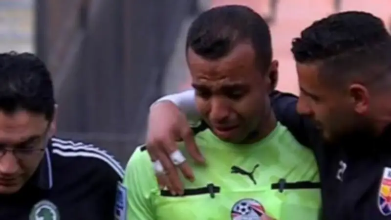 الحكم مصطفى الشهدي يكشف تفاصيل إصابته بقطع الرباط الصليبي ويعلن موعد الجراحة