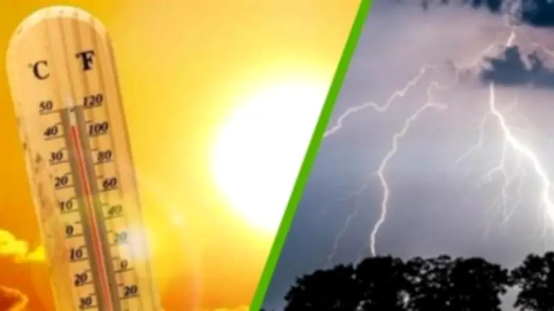 الأرصاد تحذر من أمطار رعدية وارتفاع درجات الحرارة لذروة الموجة الحارة