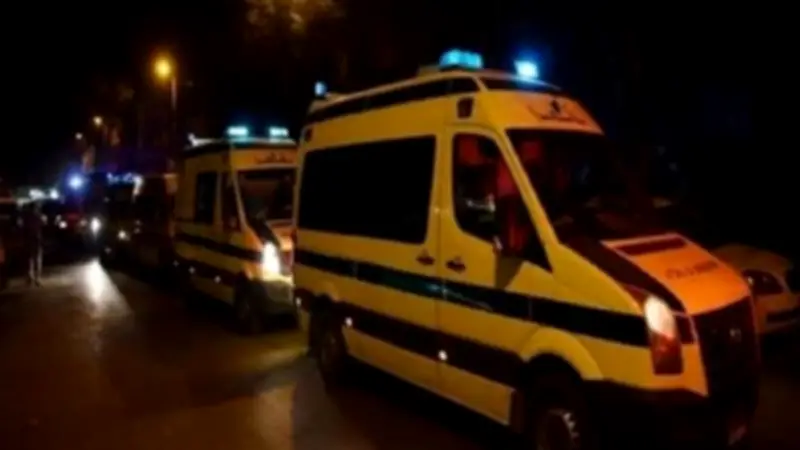 مصرع شخص وإصابة آخر في حادث انقلاب سيارة بترعة الحاجر بالبحيرة