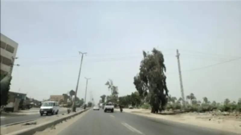 طقس متقلب ورياح محملة بالأتربة تضرب محافظة الدقهلية وتؤثر على الرؤية