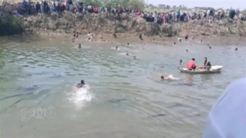 انتشال جثة طالب غرق في نهر النيل بالقليوبية بعد حادث استحمام مأساوي
