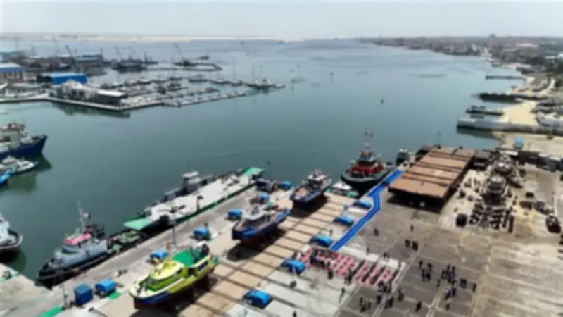 إعادة فتح ميناء نويبع البحري واستئناف الحركة الملاحية بعد تحسن الأحوال الجوية