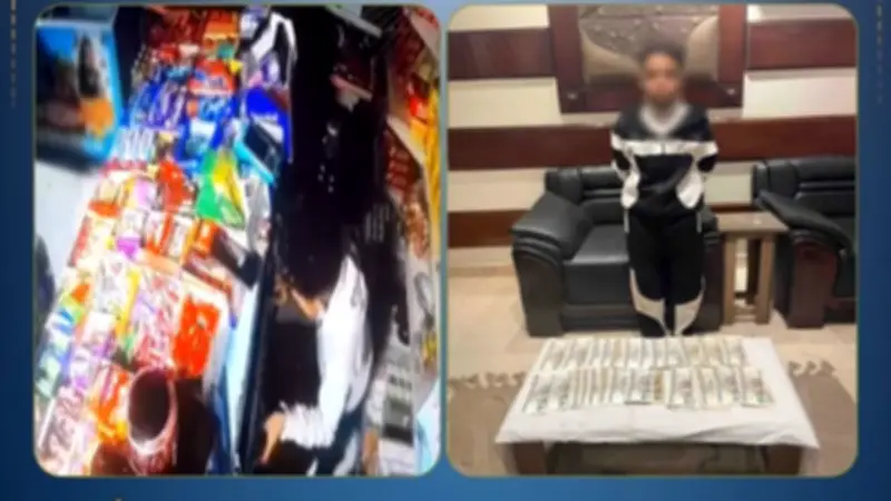 القبض على لص سرق مبلغاً مالياً من محل تجاري في سوهاج بعد تداول فيديو الجريمة