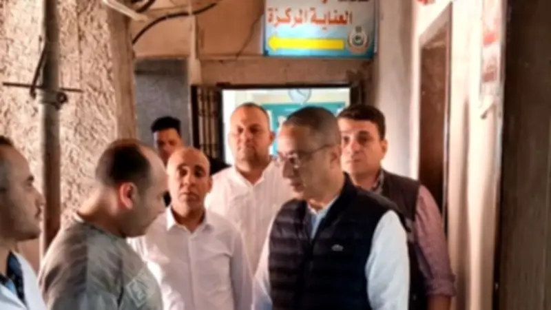 محافظ الجيزة يتفقد تطوير مستشفى أطفيح المركزي ويركز على تحسين الخدمات الصحية للمواطنين