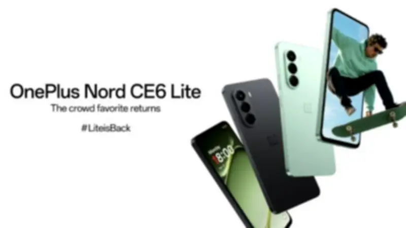 هاتف OnePlus Nord CE 6 Lite بأداء ألعاب وبطارية 7000 مللي أمبير يطلق قريباً