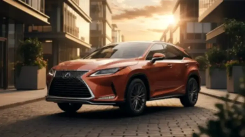 لكزس تكشف عن طرازها الجديد RX500h: تصميم عصري ونظام هجين متطور