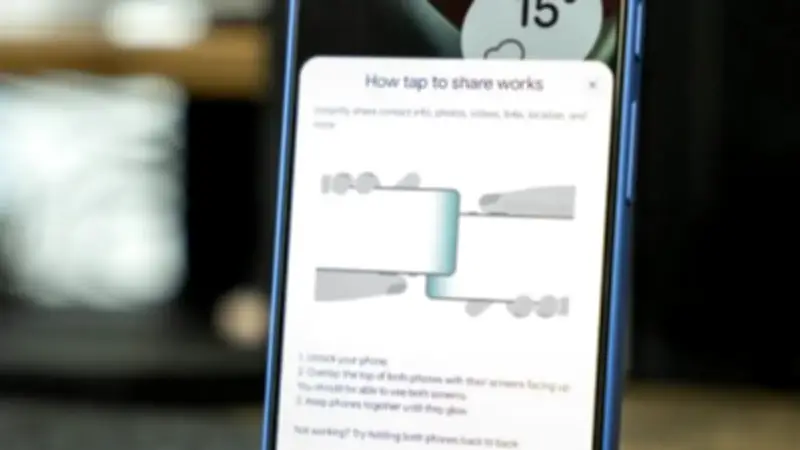 جوجل تعيد إحياء مشاركة الملفات باللمس عبر ميزة Tap to Share في أندرويد