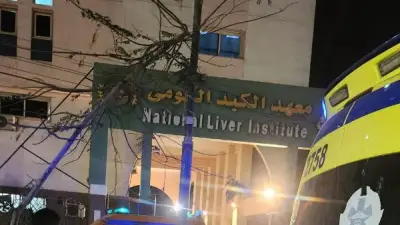 10 سيارات إطفاء تنجح في السيطرة على حريق كبير بمعهد الكبد القومي في المنوفية