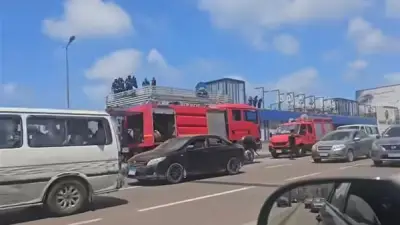 إصابة 11 شخصا في حادث تصادم بطريق الكافوري غرب الإسكندرية