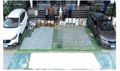 إحباط تهريب مخدرات بقيمة 121 مليون جنيه في القاهرة والقلوبية