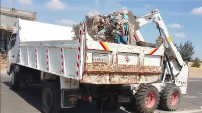 رفع 13137 طنا من المخلفات خلال أسبوع بالإسماعيلية