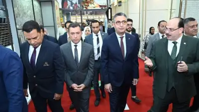 وزير التموين يفتتح الدورة الـ18 لمعرض سيراميكا ماركت وهوميكس