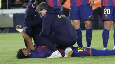 إصابة لامين يامال تثير القلق قبل كأس العالم 2026