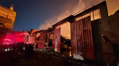 حريق هائل يلتهم 3 مصانع بالقناطر الخيرية.. 10 سيارات إطفاء و3 ساعات من الرعب