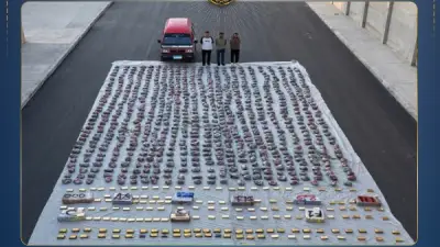 حبس 3 متهمين بجلب وتهريب مخدرات بقيمة 116 مليون جنيه بالسويس