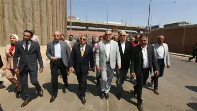 محافظ الدقهلية يشهد توريد 35 ألف طن قمح بصوامع ميت غمر