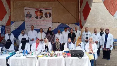 قافلة بيطرية مجانية في الغربية تفحص 3554 حيواناً وطائراً