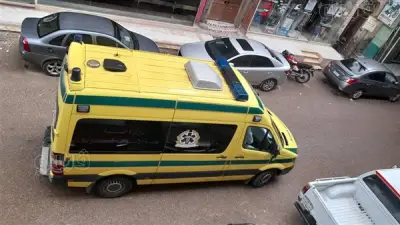 إصابة 4 أشخاص في حادث دهس بسيارة مسرعة أمام مسجد الأباصيري ببني سويف