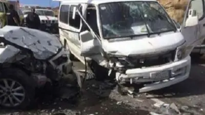 ارتفاع ضحايا حادث طريق شبرا بنها الحر إلى 4 قتلى و8 مصابين من أسرة واحدة