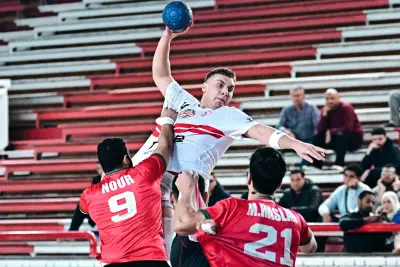 فريق الزمالك لكرة اليد يهزم الشمس 42-33 في دوري المحترفين