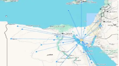 هزة أرضية بقوة 4.3 درجة تضرب قرب سانت كاترين بجنوب سيناء