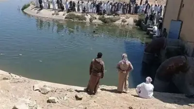 انتشال جثة شاب غرق في ترعة ببرج العرب بعد 5 أيام