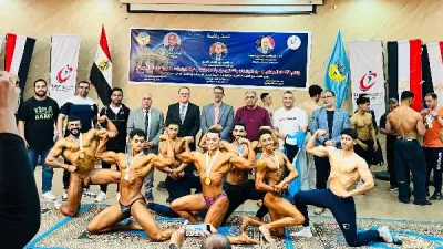 منتخب كمال الأجسام بجامعة سوهاج يحصد المركز الثاني و5 ميداليات في بطولة الجامعات