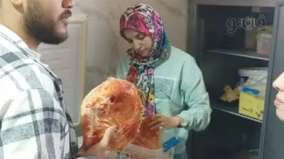 ضبط 55 كجم لحوم فاسدة وسجق في حملة تموينية بالواسطى ببني سويف