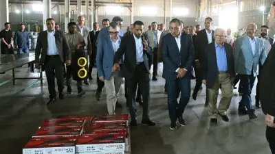 مدبولي يفتتح مصنع أقمشة منزلية بالسخنة باستثمارات 6 ملايين دولار