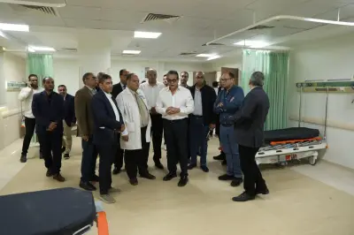 وزير الصحة يشيد بإنجاز مستشفى صدر العباسية: 60 سريراً و4 غرف عمليات جديدة