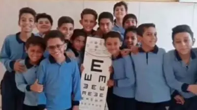 محافظ المنيا: مبادرة عيون أطفالنا مستقبلنا تفحص 667 ألف طالب وتكشف عن 37 ألف حالة